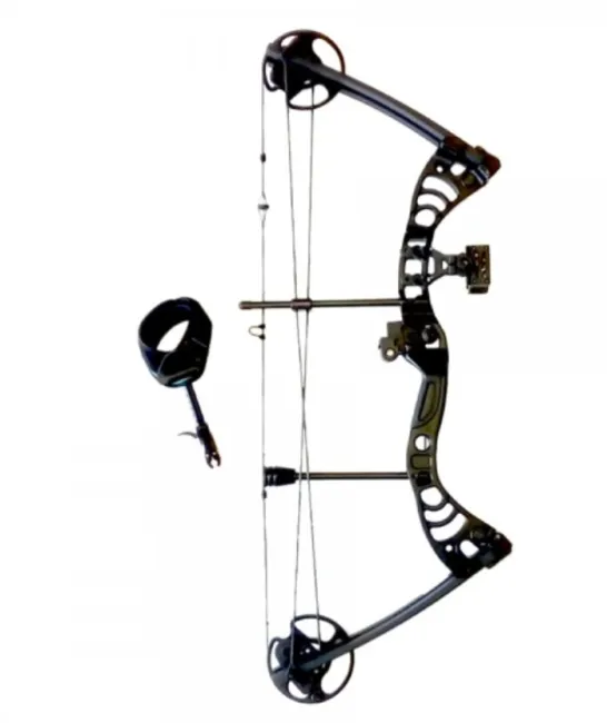 Man Kung Compound Bow "Aurora" 30-55 LBS Black